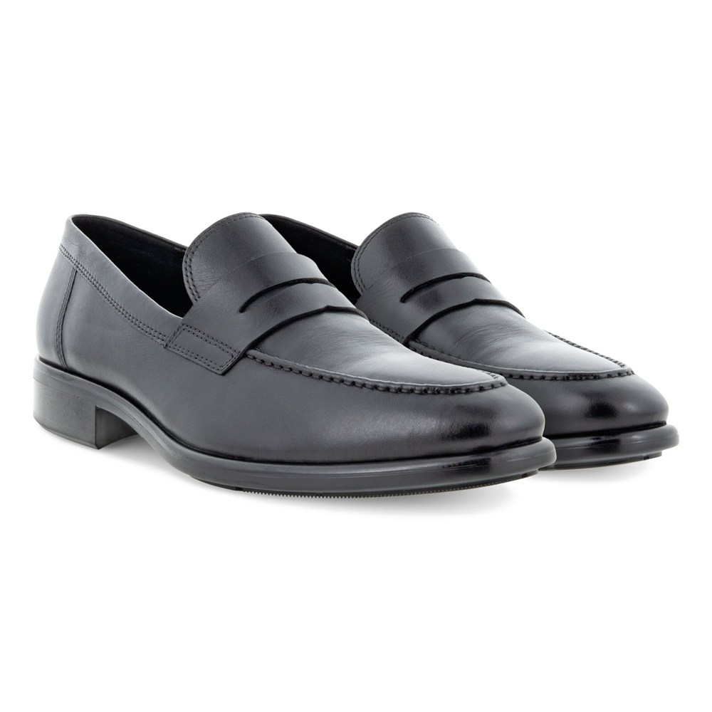 Slip On Hombre - ECCO Citytray - Negros - YVD530287